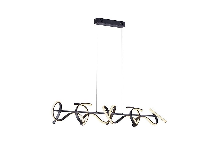 JUST LIGHT LED Deckenleuchte CURLS, Dimmfunktion, Memory, nach Trennung vom günstig online kaufen