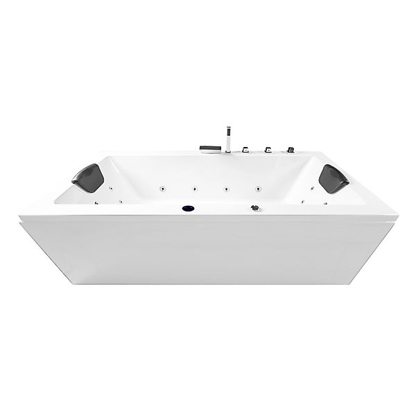 Basera® Whirlpool-Badewanne BASIC Indoor Whirlpool Badewanne Naxos 140 x 75 günstig online kaufen