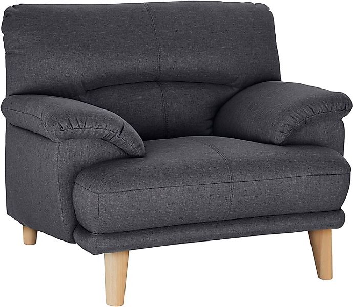 TRENDMANUFAKTUR Sessel »Cecilia, Loungesessel, italienisches Design, bequem günstig online kaufen