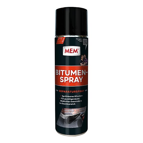 MEM Bauchemie Dichtstoff MEM Bitumen Spray 500ml günstig online kaufen