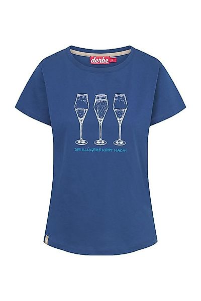 Derbe Print-Shirt Die Klügere (1-tlg) günstig online kaufen