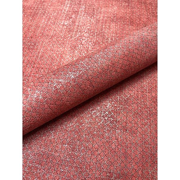 Newroom Vliestapete Bibiana Rot Leicht Glänzend Uni FSC® günstig online kaufen