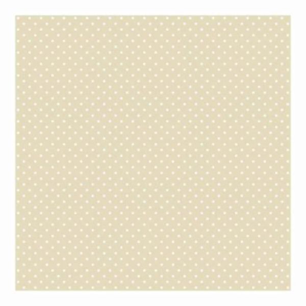 Bilderwelten Kindertapete No.YK56 Weiße Punkte auf Creme creme Gr. 480 x 32 günstig online kaufen