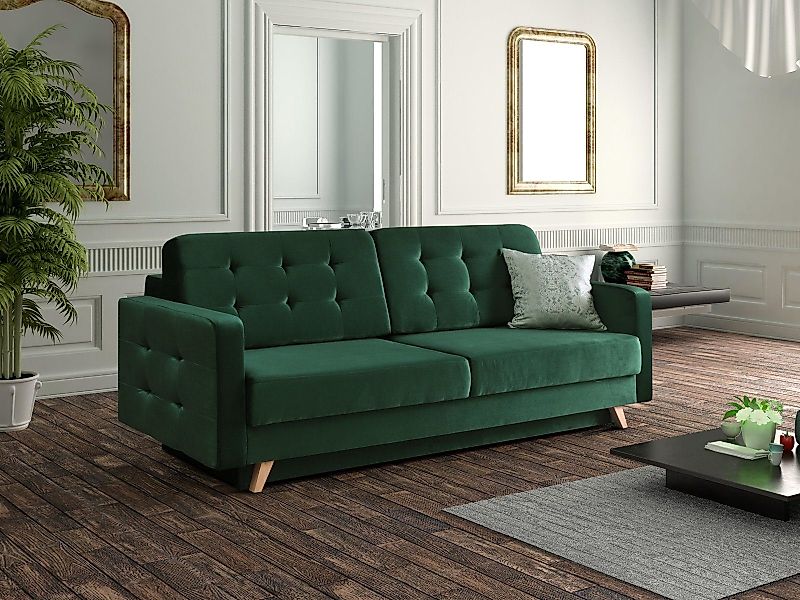 Beautysofa Schlafsofa Schlafsofa TEXAS Steppung Sofa günstig online kaufen