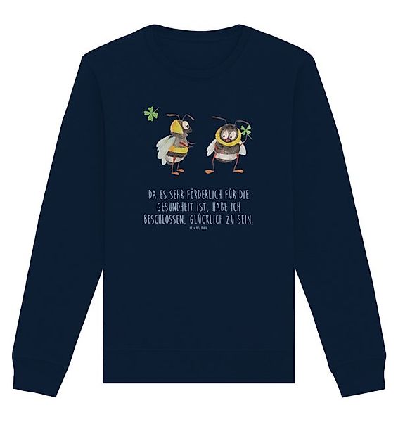 Mr. & Mrs. Panda Longpullover Größe M Hummeln Kleeblatt - French Navy - Ges günstig online kaufen