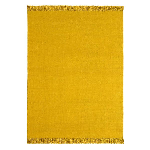 Nanimarquina - Colors Nectar Teppich 170x240cm - gelb/handgewebt/Ausführung günstig online kaufen