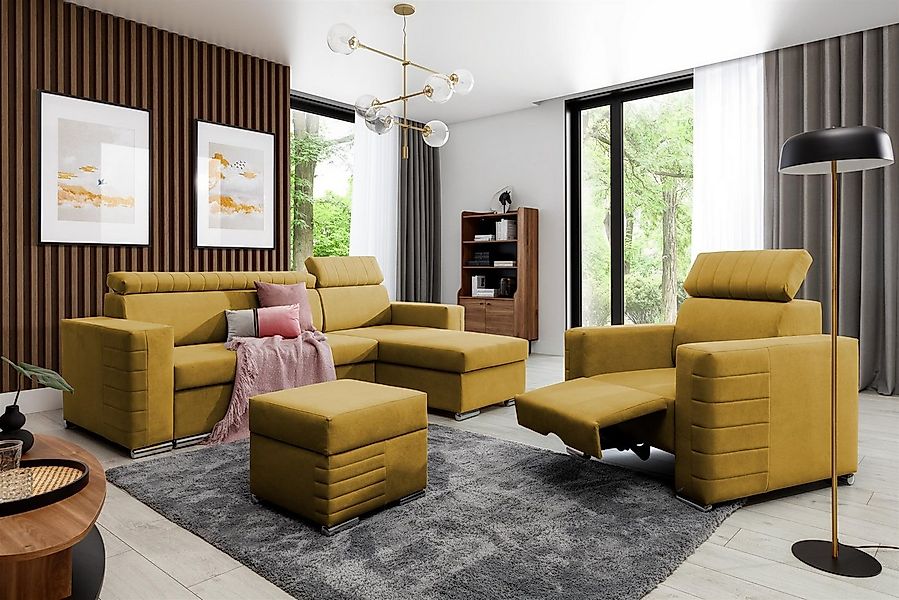 Fun Möbel Ecksofa Schlafsofa CANTON in günstig online kaufen
