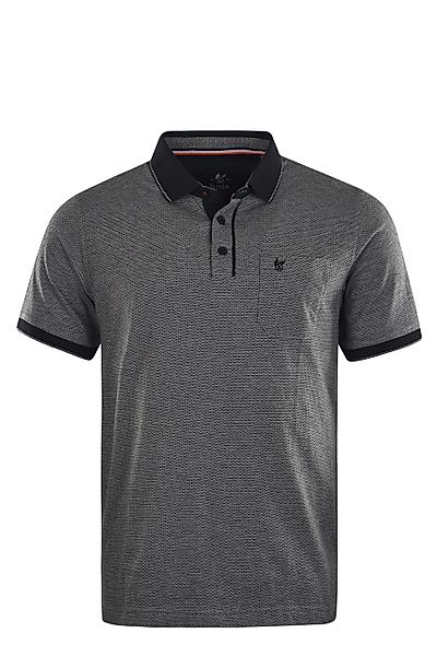 Hajo Poloshirt Herren Jacquard-Poloshirt günstig online kaufen