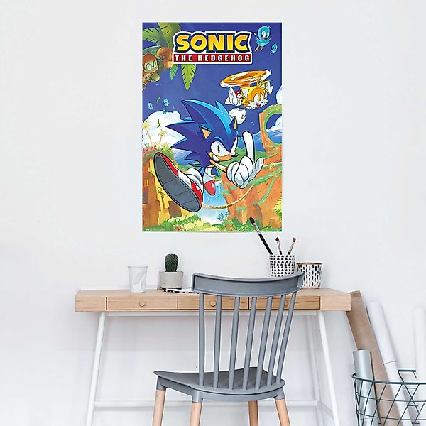 Reinders Poster "Sonic the Hedgehog - sonic & tails" günstig online kaufen
