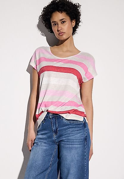 STREET ONE Shirttop mit Streifenmuster günstig online kaufen