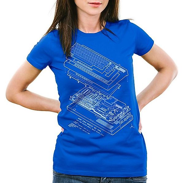 style3 T-Shirt C64 BASIC V2 heimcomputer classic gamer commodore 64 günstig online kaufen