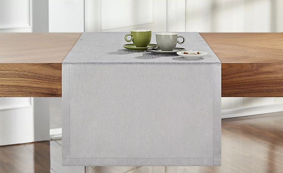 como Tischläufer  Daily ¦ silber ¦ Synthetik ¦ Maße (cm): B: 40 Tischwäsche günstig online kaufen