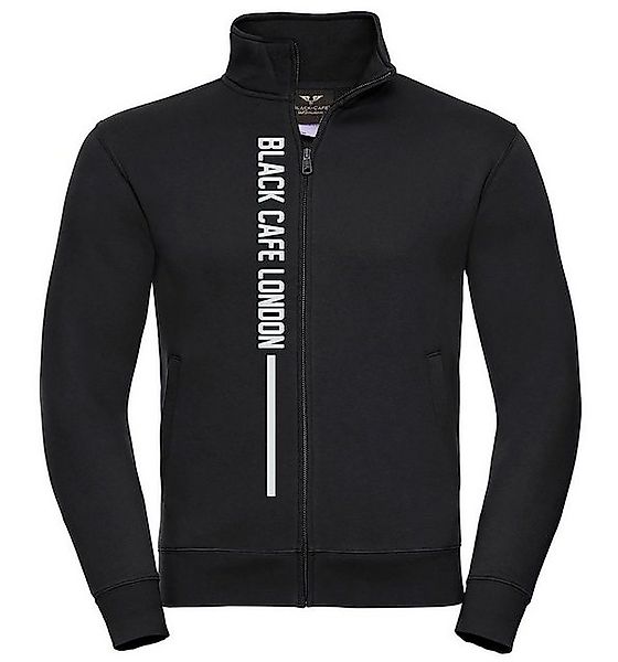 Black-Cafe London Kapuzenpullover Stripe Sweatjacke (Stehkragen) günstig online kaufen