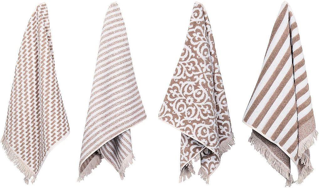 PAD Gästehandtuch Family, Frottee (Set, 12-St), günstig online kaufen