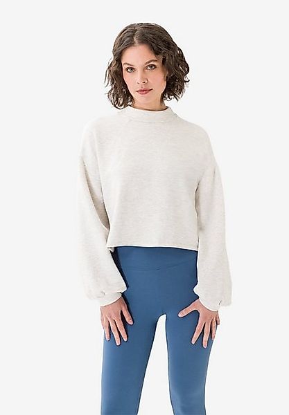 Les Lunes Sweatshirt Leo Oversized Look, schmaler Stehkragen, lange bauschi günstig online kaufen