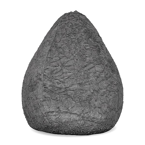 Lumaland Sitzsack Luxury Fluffy Gaming waschbar, Sitzkissen Bodenkissen wei günstig online kaufen