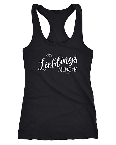 MoonWorks Tanktop Damen Tanktop Lieblingsmensch Geschenk günstig online kaufen