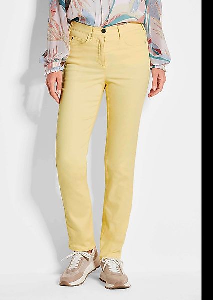 GOLDNER Bequeme Jeans Kurzgröße: Bequeme High-Stretch-Jeanshose günstig online kaufen