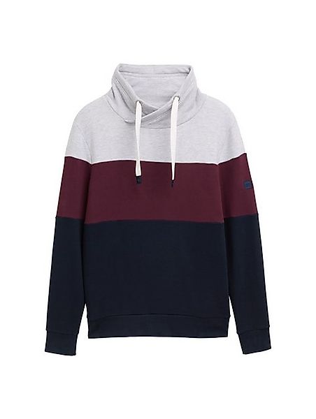TOM TAILOR Kapuzenpullover Sweatshirt mit Colour Blocking günstig online kaufen