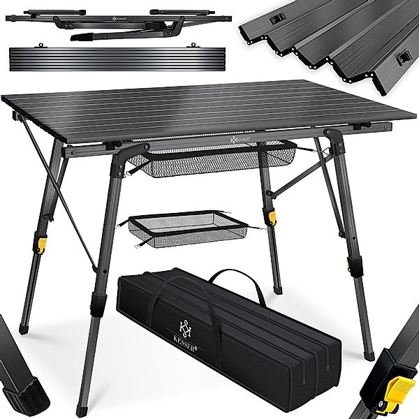KESSER Campingtisch, Klapptisch faltbar & höhenverstellbar günstig online kaufen