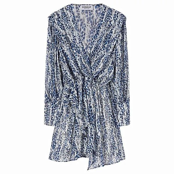 DONDUP Minikleid Kleid aus Viskose günstig online kaufen