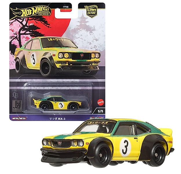 Hot Wheels Spielzeug-Rennwagen Mazda RX3 HRV84 Hot Wheels Car Culture Japan günstig online kaufen