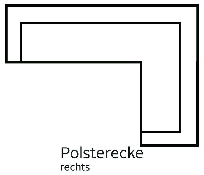 sit&more Ecksofa "Mailand L-Form, B: 250 cm" optional Bettfunktion günstig online kaufen