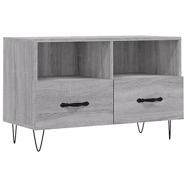 VidaXL TV-Schrank Grau Sonoma 80x36x50 cm Holzwerkstoff  Modell 5 günstig online kaufen
