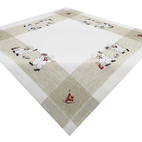 Brilliant Tischdecke Leinenoptik / Mitteldecke / günstig online kaufen