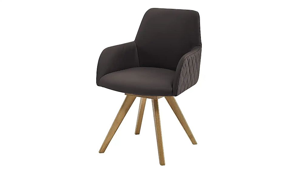 Dine + Mine Esszimmerstuhl  Bristol 2 ¦ braun ¦ Maße (cm): B: 61 H: 88 T: 6 günstig online kaufen