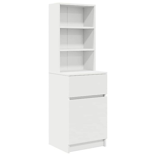 vidaXL Nachttisch Nachttisch Weiß 39x35x125 cm günstig online kaufen