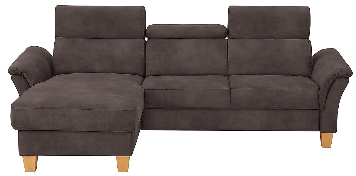 Home affaire Ecksofa Conville L-Form, Federkern, günstig online kaufen