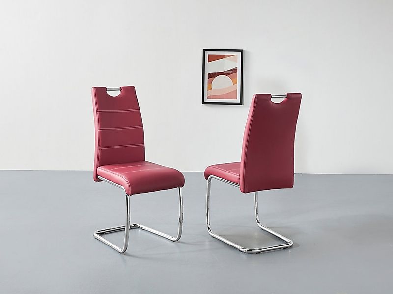 HELA Freischwinger Flora, Esszimmerstühle (Set, 2 St), Schwingstuhl Set: 1, günstig online kaufen