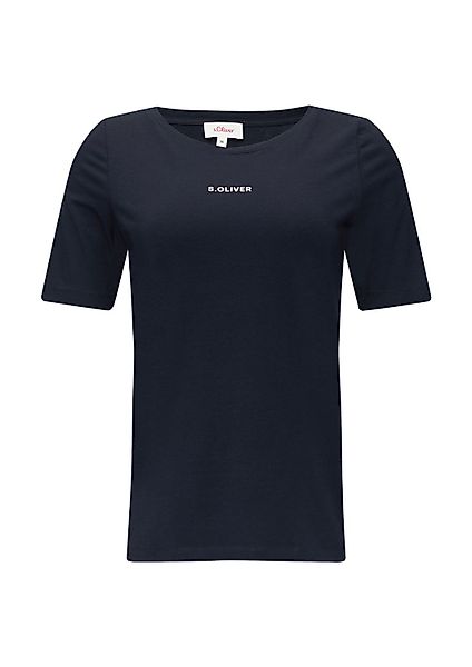 s.Oliver T-Shirt Label-Shirt (2-tlg) kurzarm, Rundhals, günstig online kaufen