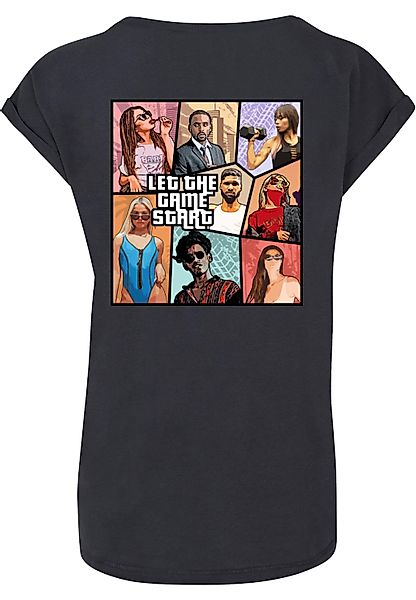 Merchcode T-Shirt "Merchcode Damen Ladies Grand Collage Extended Shoulder T günstig online kaufen