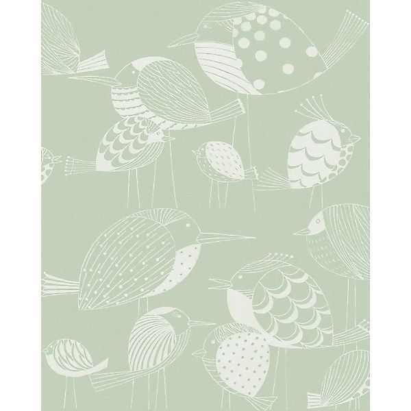 Komar Vliestapete Naive Birds 200 cm x 250 cm günstig online kaufen