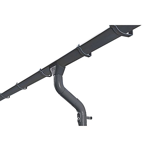 Skanholz Regenrinne 2 Stk. tlg. 812 cm, für Satteldach günstig online kaufen