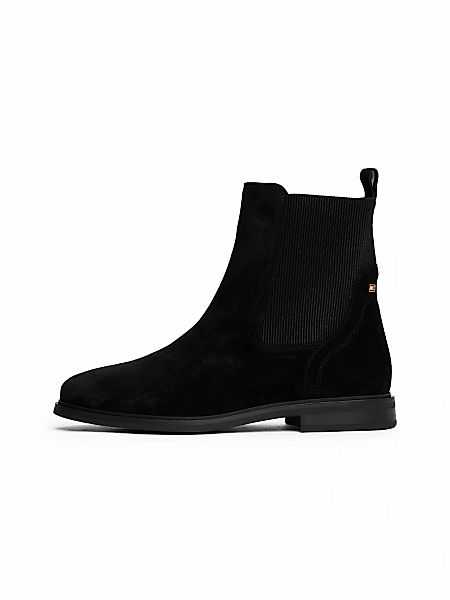Tommy Hilfiger Chelseaboots "FLAG SUEDE CHELSEA BOOT", Stiefelette, Busines günstig online kaufen