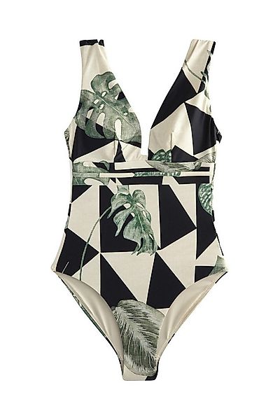 Next Badeanzug Bauchformender Badeanzug mit tiefem Ausschnitt (1-St) günstig online kaufen