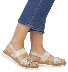 Remonte Keilsandalette, Sommerschuh, Sandale, Keilabsatz, mit günstig online kaufen