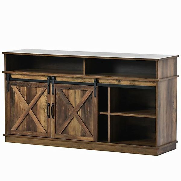 IDEASY Seitenschrank Sideboard, TV-Ständer, Schrank, 2 Schiebetüren, 148*40 günstig online kaufen