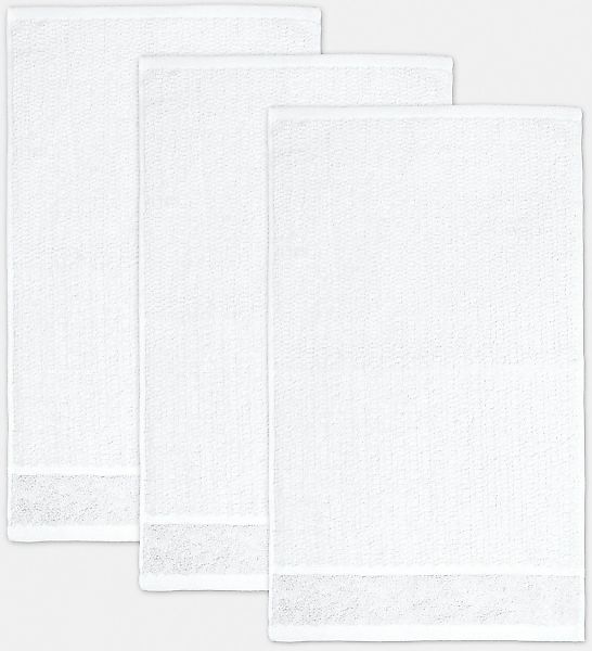 Möve for frottana Gästehandtücher "Pearl" mit Perloptik günstig online kaufen