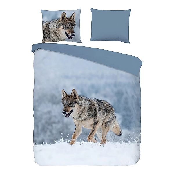 home24 Bettwäsche Snow Wolf günstig online kaufen