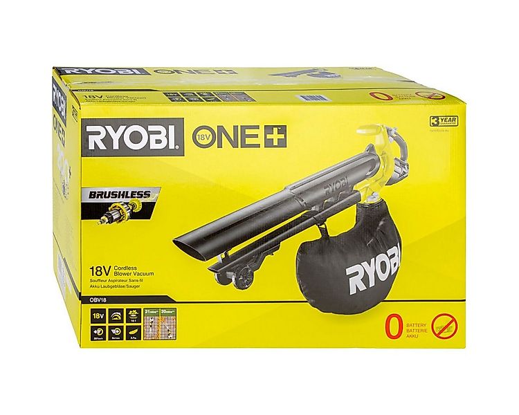 Ryobi Laubsauger OBV18 18V Akku-Laubsauger günstig online kaufen