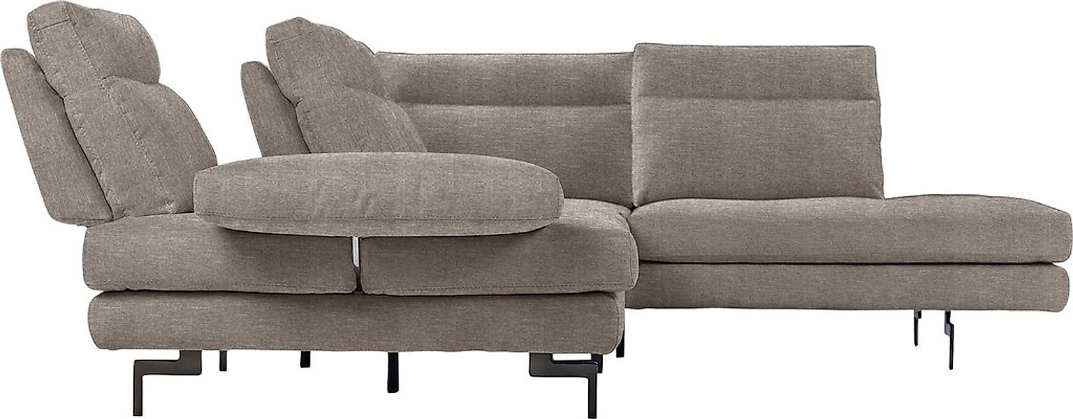 CALIA ITALIA Ecksofa "Toby Wing, L-Form, Designsofa mit sensationellem Sitz günstig online kaufen