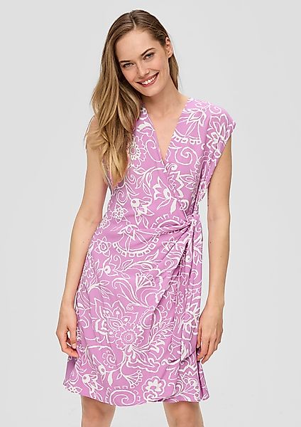 s.Oliver Minikleid Viskose-Kleid im Relaxed Fit günstig online kaufen