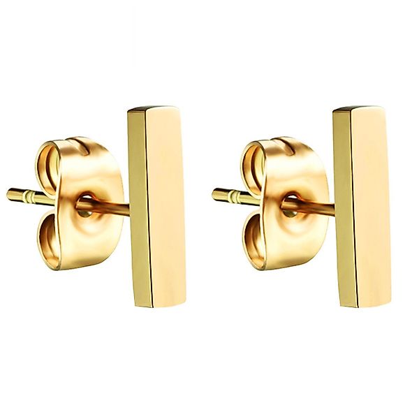 LÖB Paar Ohrstecker 18K Gold vergoldet günstig online kaufen