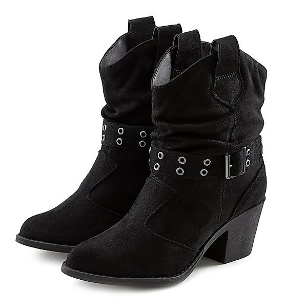 LASCANA Sommerstiefelette Cowboy Stiefelette Cowboy Boots, Western Stiefele günstig online kaufen