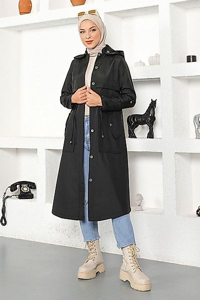 MODAMİHRAM Trenchcoat Kapuzen-Trenchcoat günstig online kaufen