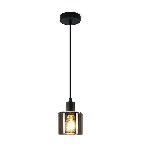 ZMH Pendelleuchte Vintage Esstisch Hängelampe Schwarz günstig online kaufen